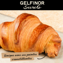 Croissant 26 % pur beurre prêt à pousser 75 g