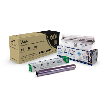Dévidoir wrapmaster starter pack 4500 avec lame de coupe inox