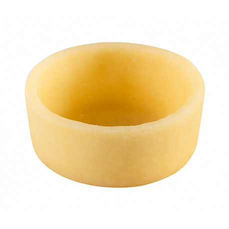 Mini fond de tartelette sucrée beurre cru D50mm basse haute 8g
