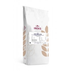 Préparation pour pain pavé orge et lin 50%15 kg