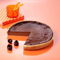 flan chocolat cru 26cm 1.9kg x7