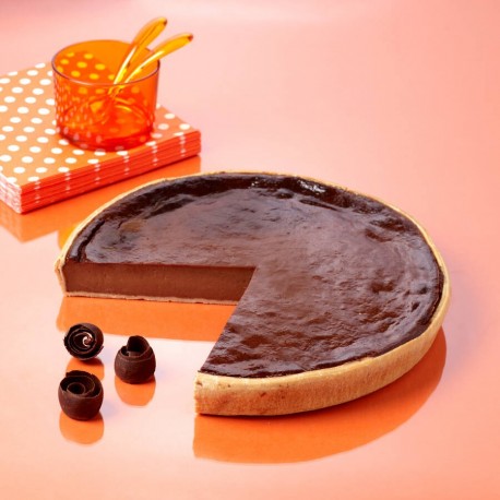 flan chocolat cru 26cm 1.9kg x7