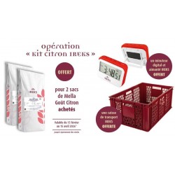 Kit Mella citron 2x10kg + 1 caise + 1 minuteur digital