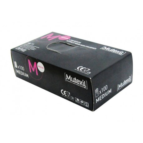 Gant nitrile NP noir taille S x 100