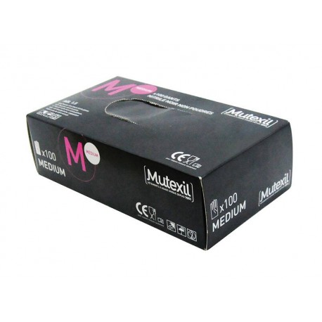 Gant nitrile NP noir taille XL x 100