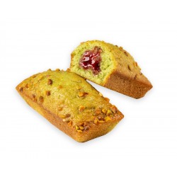 mini cake pistache fourrage framboise 55g