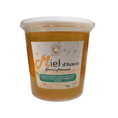 Miel d'acacia pot plastique 1kg