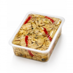 Lamelle d'artichaut grillé à l'huile de tournesol 1 kg