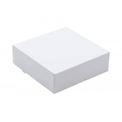 Boîte patissière carton blanc 160x160x50 mm X 50