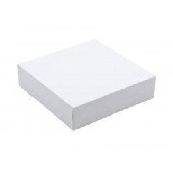 Boîte patissière carton blanc 200x200x50 mm X 50