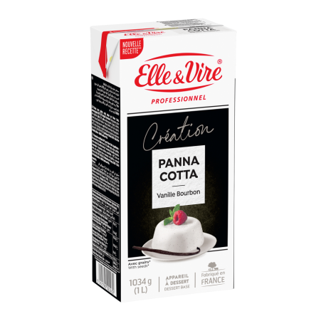 Préparation pour panna cotta à la vanille Bourbon 1 L