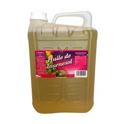 Huile de tournesol raffinée anti-moussant 5 L