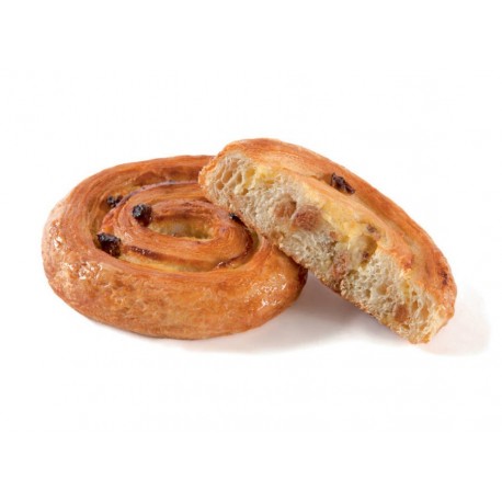 Pain aux raisins viennoisine PAP 130g cru x90
