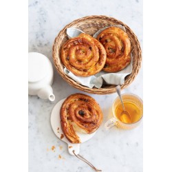 Pain aux raisins viennoisine PAP 130g cru x90