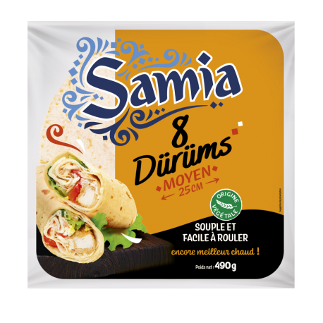 Petit pain 8x25cm Durum 490 g