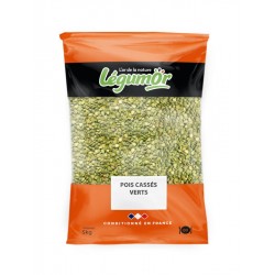 Pois cassé vert 5 kg