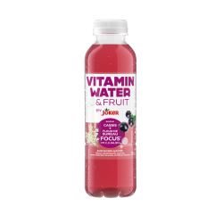 Vitamin water jus fruit base de concentrés saveur cassis-fleur de sureau 50 cl 