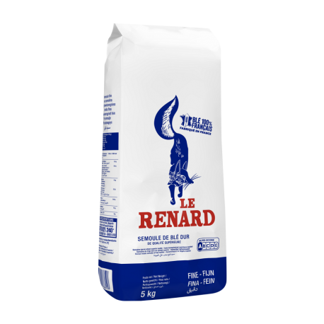 Semoule de blé dur fine 5 kg