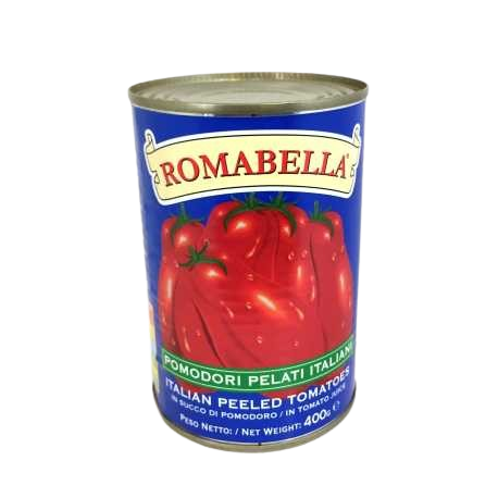 Tomate pelée 400 g 1/2 