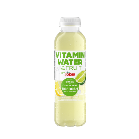 Vitamin water aux fruits saveur citron - citron vert 50 cl 