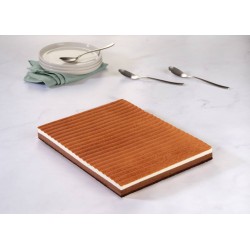 Demi cadre croquant 3 chocolats 270 x 340 mm 1,791 kg