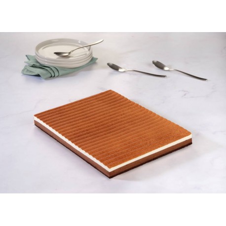 Demi cadre croquant 3 chocolats 270 x 340 mm 1,791 kg