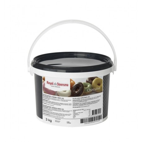 Pâte à glacer souple saveur cerise 3 kg