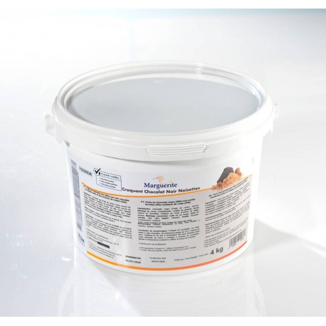 Croquant chocolat noir noisette 4 kg