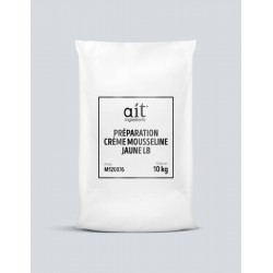 Préparation crème mousseline Jaune "foisonnement" x10 kg