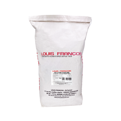 Gélatine bovine 200 bloom poudre 25kg