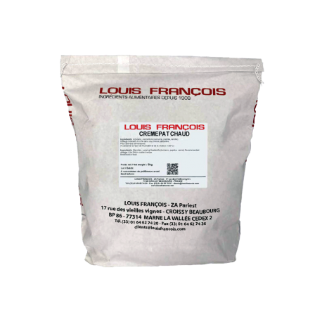 Cremepat chaud - poudre à flan et crème patissière sac 5kg
