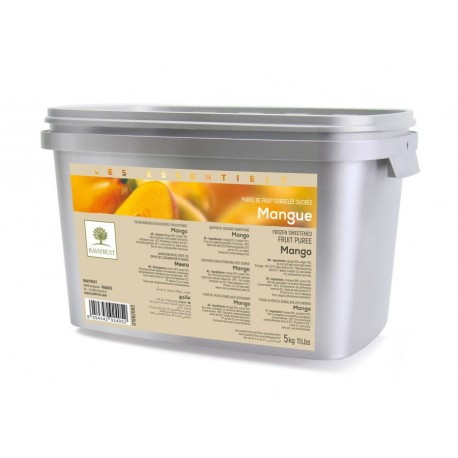 Purée de mangue sucrée Les Essentiels 5 kg