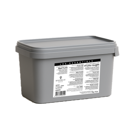 Purée de fruits rouges sucrée Les Essentiels 5 kg
