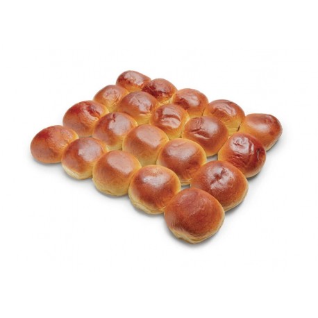 Plaque 20 pains burger bun 95g Beach x4