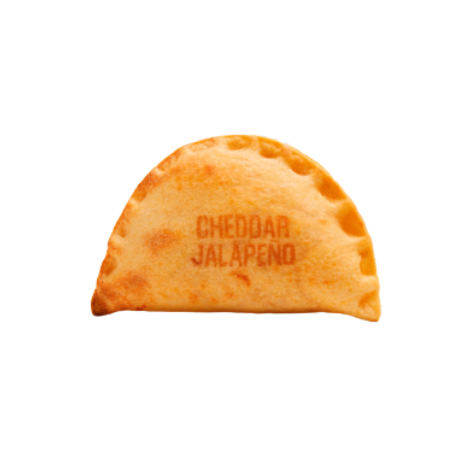 Empanadilla cheddar et piments jalapenos tranchés100g x27