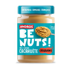 Pâte à tartiner aux cacahuètes croquant 325 g