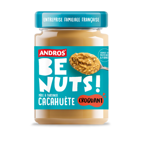 Pâte à tartiner aux cacahuètes croquant 325 g