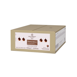 Coque boule truffe chocolat au lait 25 mm 504 pièces 1,36 kg