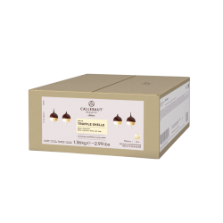 Coque boule truffe chocolat blanc 25 mm 504 pièces 1,36 kg