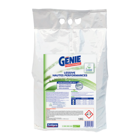 Lessivehautes performances Ecolabel 10 kg
