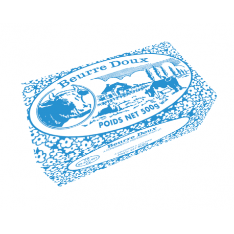 Beurre doux 82 % mg 500 g