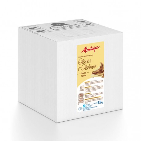 Préparation pour glace vanille UHT 5,5 kg
