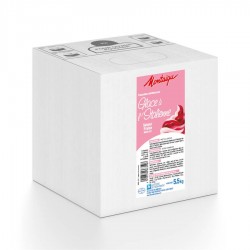 Préparation pour glace fraise et lait UHT 5,5 kg