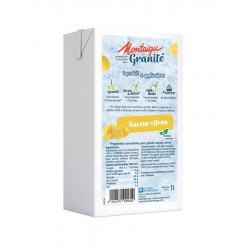 Préparation pour granité au citron 1 L