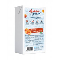 Préparation pour granité pêche-abricot 1 L
