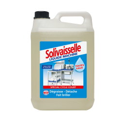 Liquide pour machine Solivaiselle toutes eaux 5 litres