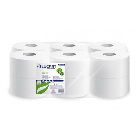Papier toilette 180 en jumbo éco x 12
