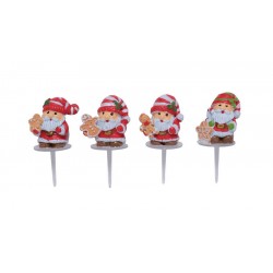 Père noël aux biscuits x 48