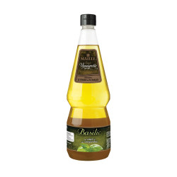 Sauce vinaigrette basilic au miel d¿acacia et au sirop de gingembre 1 L