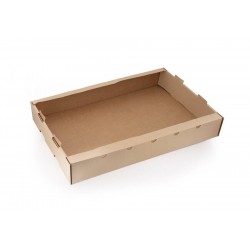 Cagette en carton brun 63.7 x 42 x 90 cm x 50